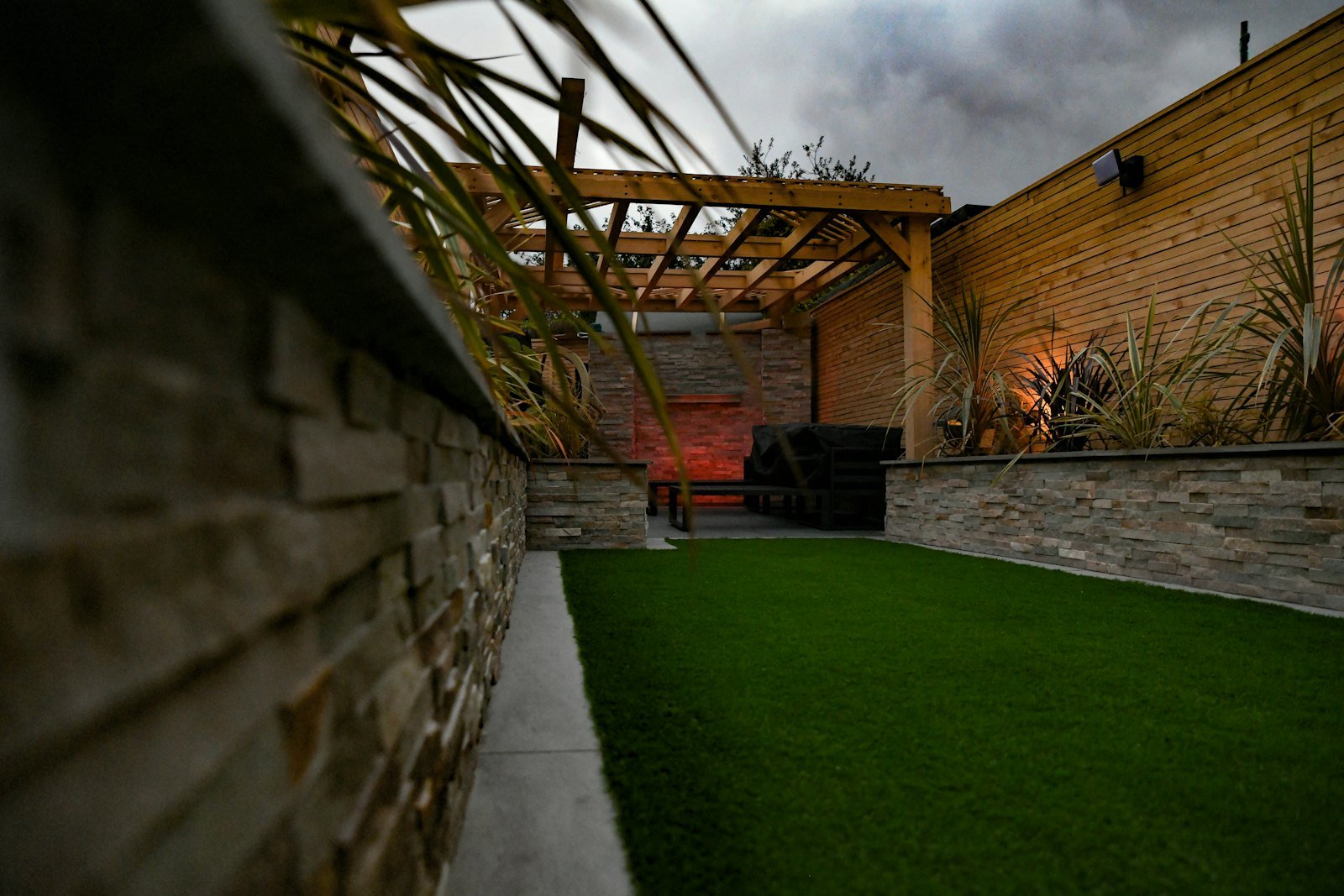 Artificial Grass Installation example 3 – South Wales Tree and Landscapes