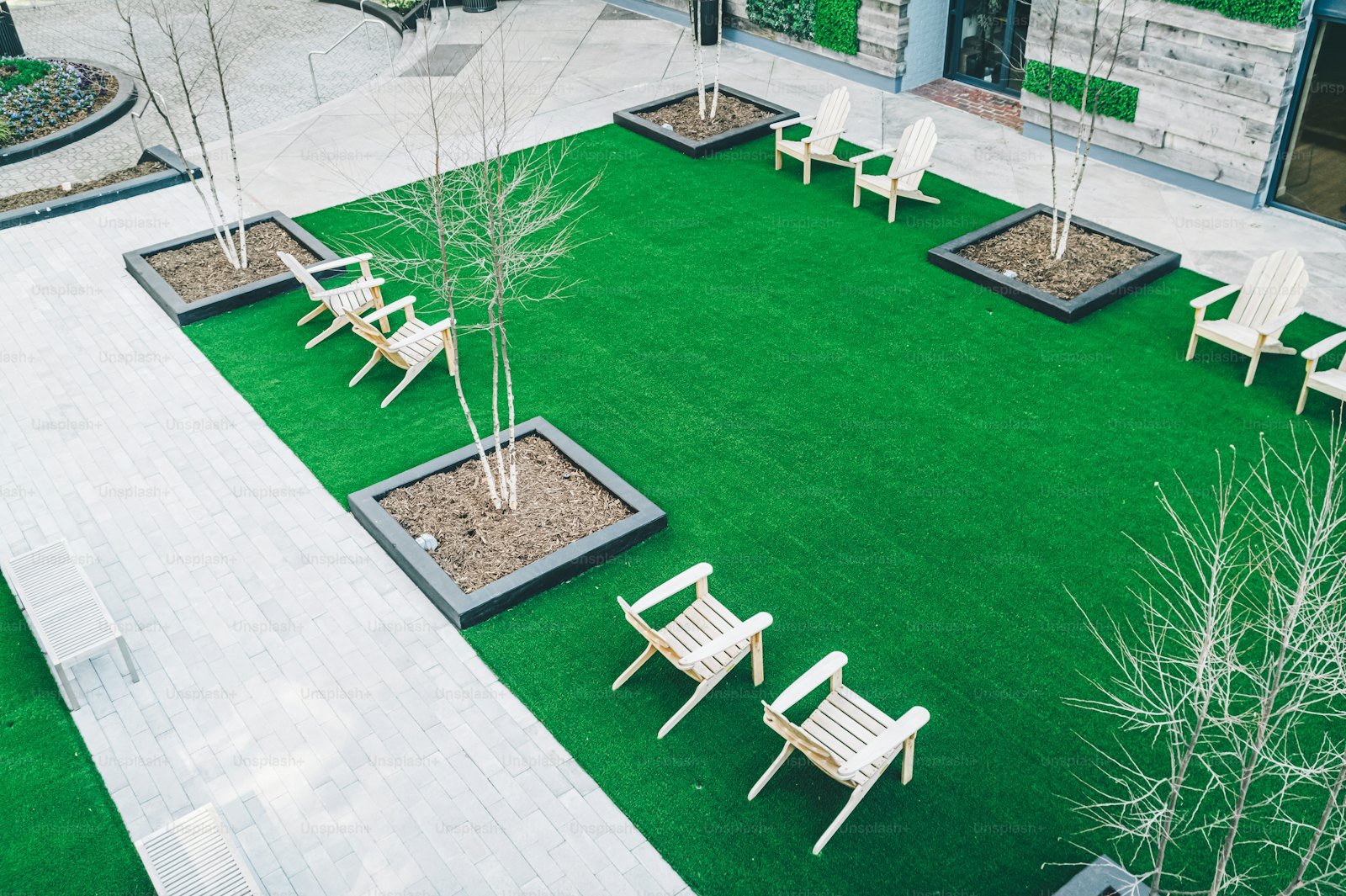 Artificial Grass Installation example 4 – South Wales Tree and Landscapes