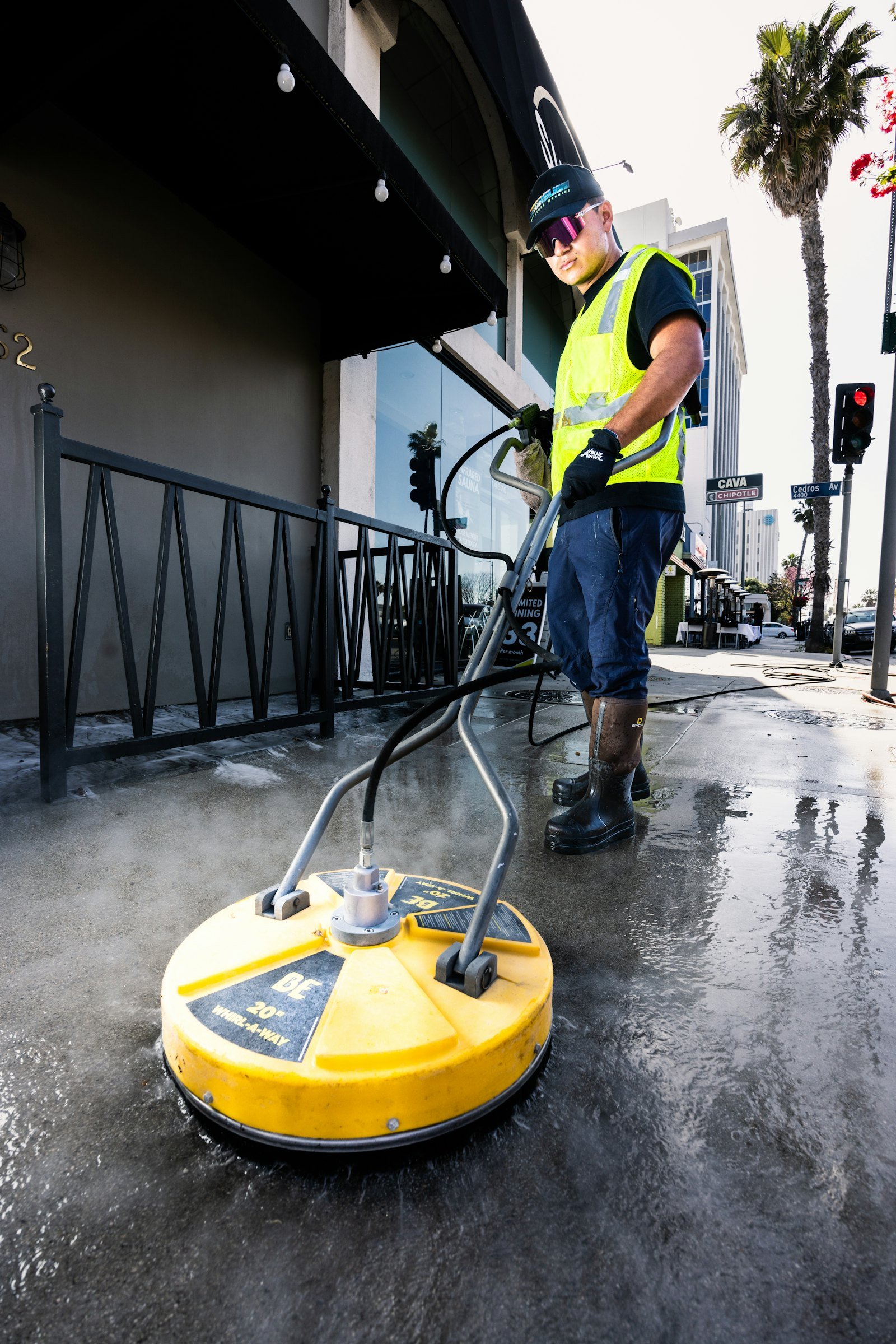 Pressure Washing example 3 – South Wales Tree and Landscapes