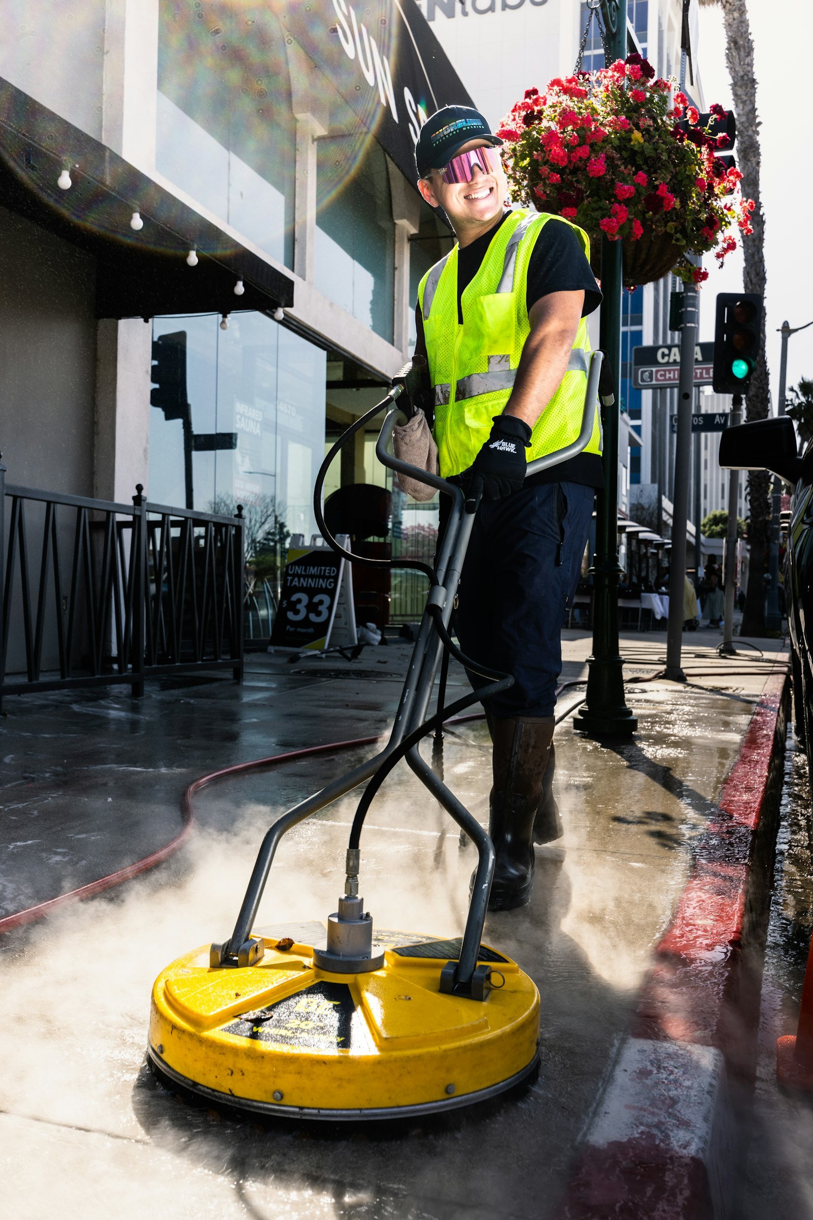 Pressure Washing example 4 – South Wales Tree and Landscapes
